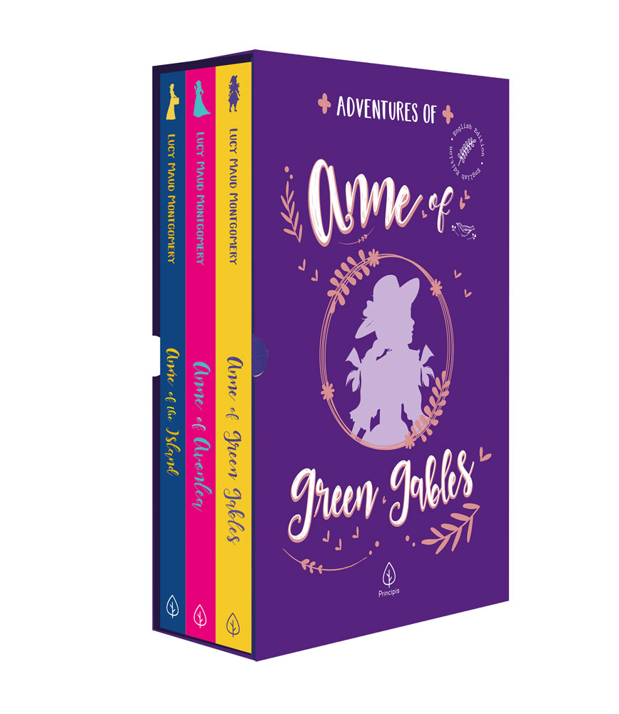 Adventures of Anne of Green Gables - Box com 3 livros