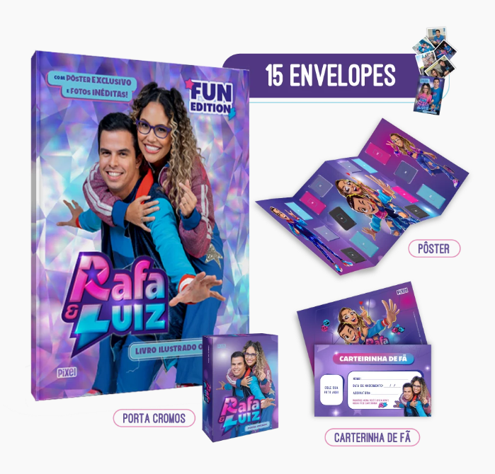 Álbum oficial Rafa & Luiz - Edição FUN EDITION