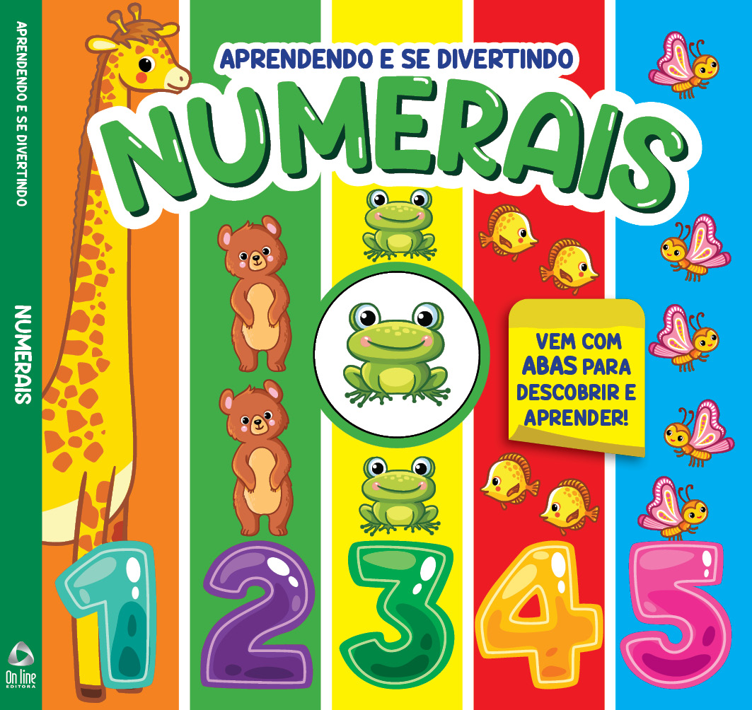 Livro Aprendendo e se Divertindo - Numerais