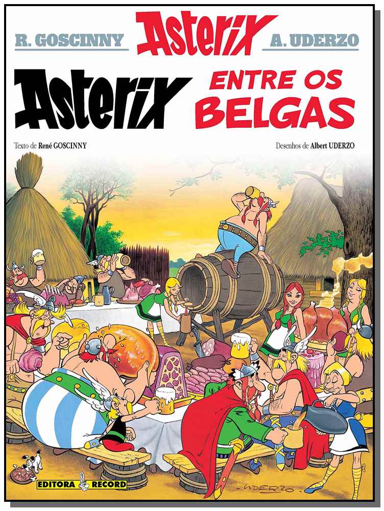 Asterix entre os Belgas (Nº 24 As aventuras de Asterix)