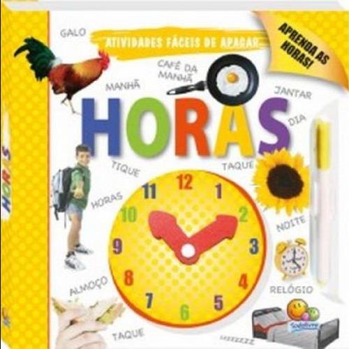 Atividades Faceis De Apagar - Horas