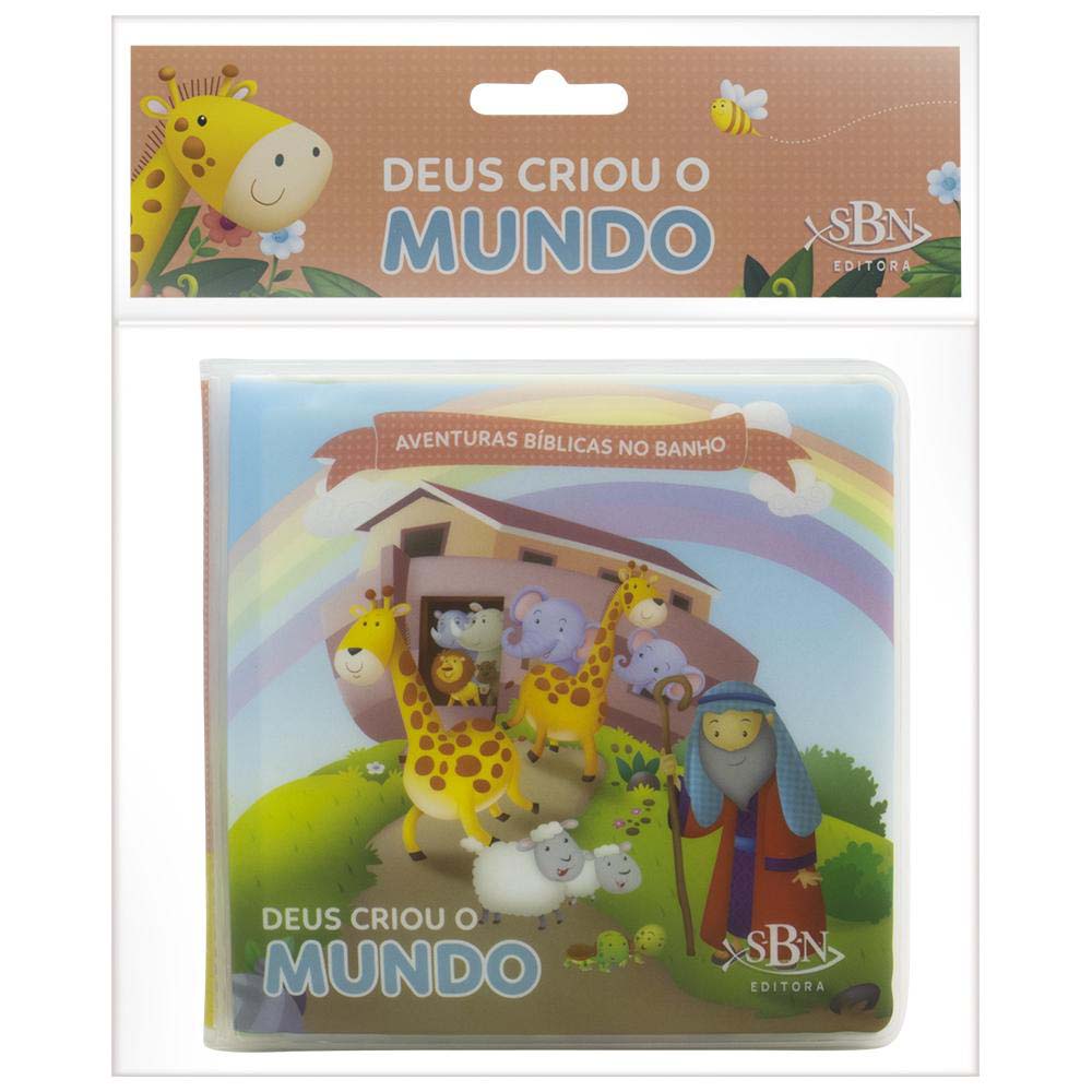 Aventuras Bíblicas no Banho: Deus criou o mundo