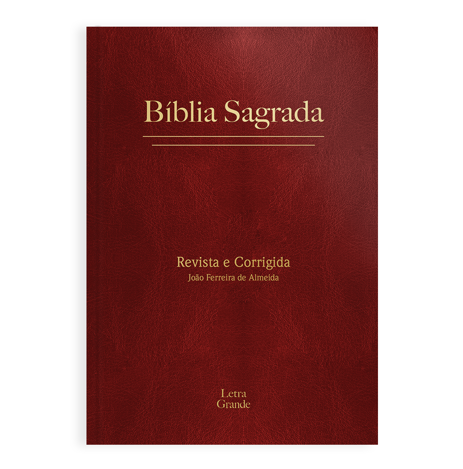 Bíblia ARC evangelize Vinho - capa dura