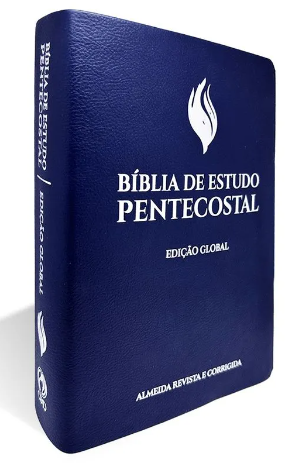 BIBLIA DE ESTUDO PENTECOSTAL GRANDE LUXO AZUL (EDICAO GLOBAL)