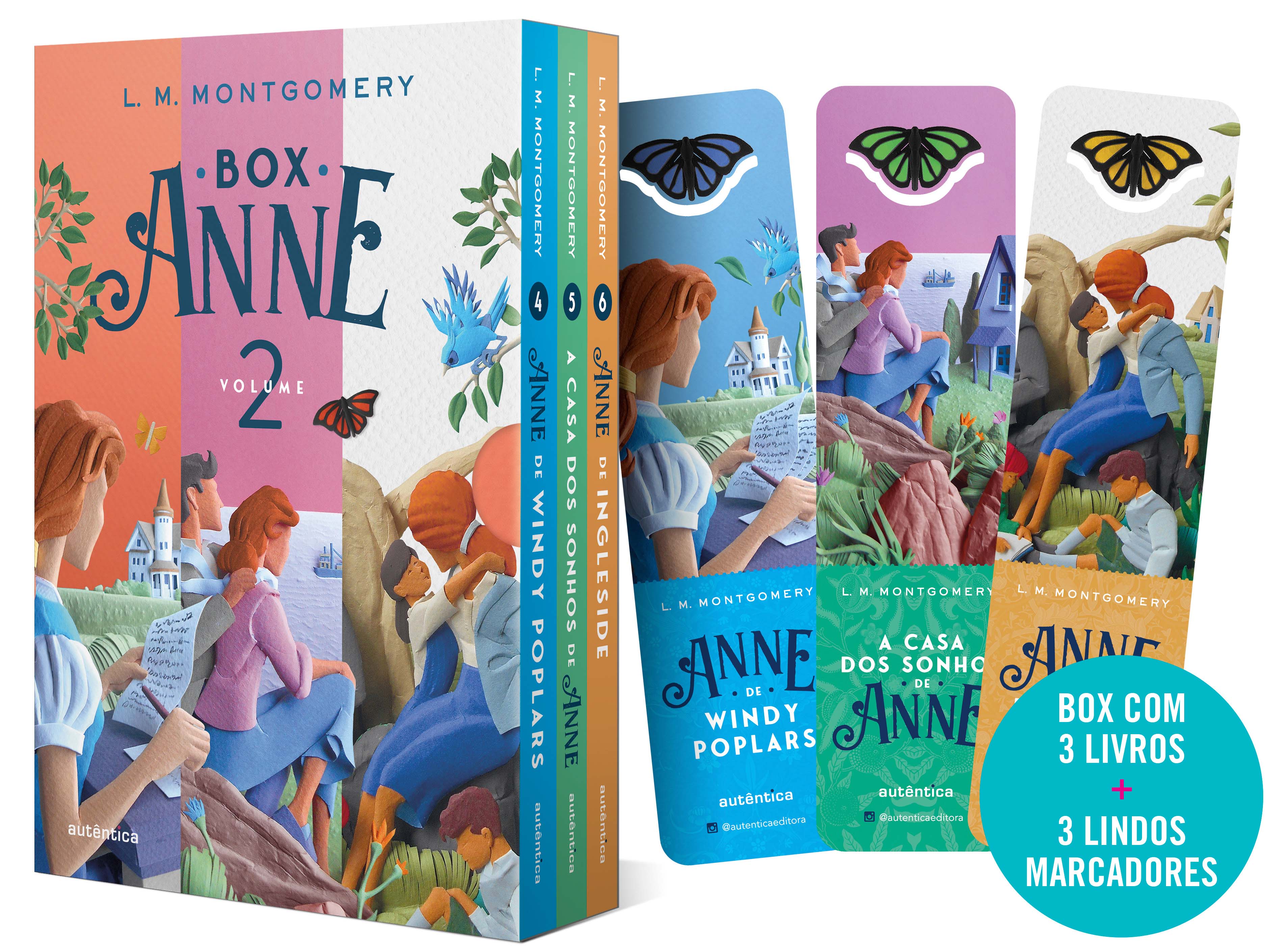 Box Anne 2 - Anne de Wind Poplars, Casa dos sonhos da Anne e Anne de Ingleside - (Texto integral - Clássicos Autêntica)
