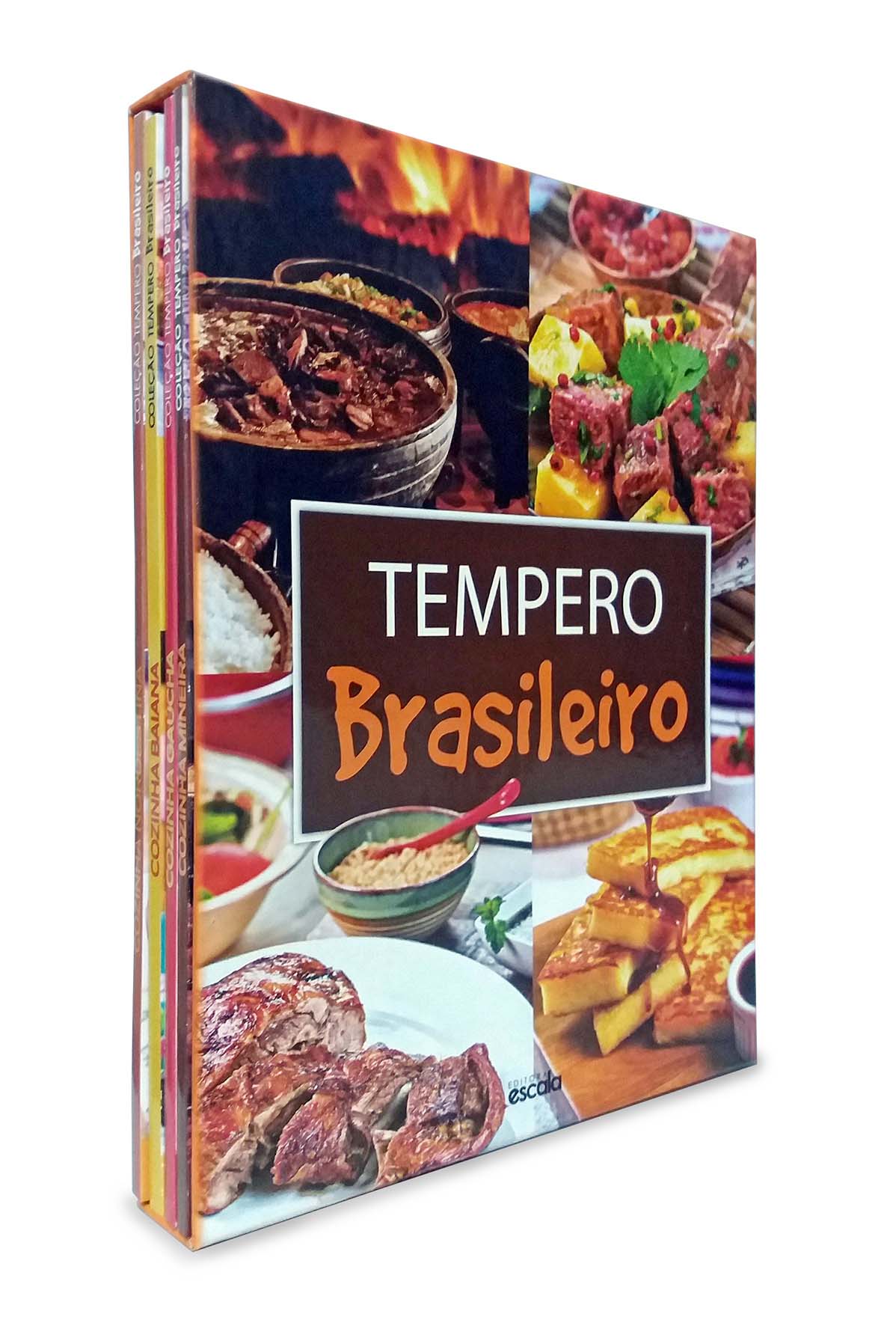 Box tempero brasileiro - 4 Volumes