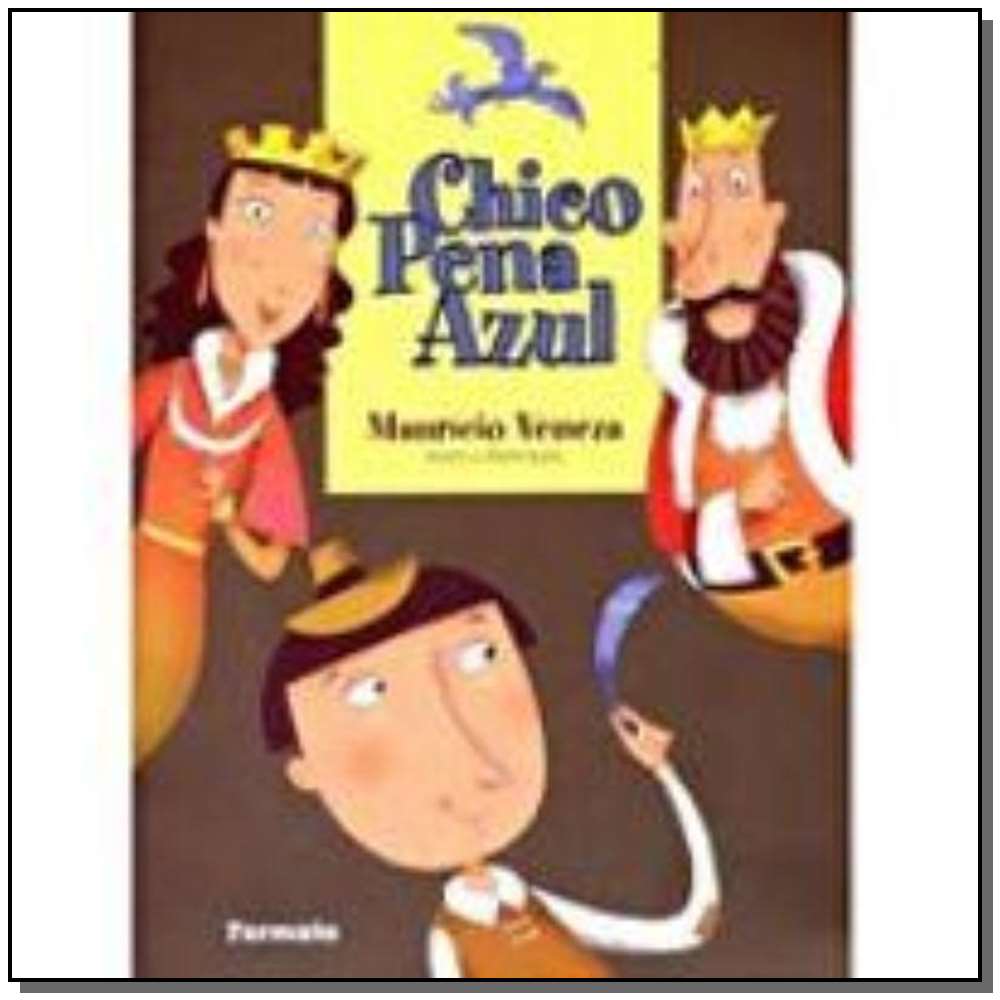 Chico pena azul