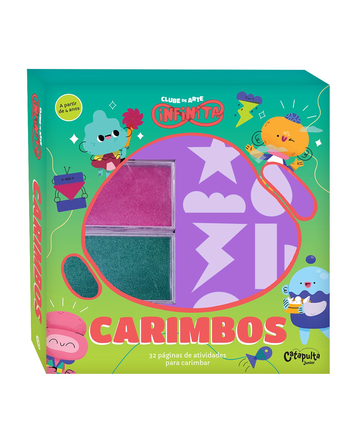 Clube de arte infinita: carimbos