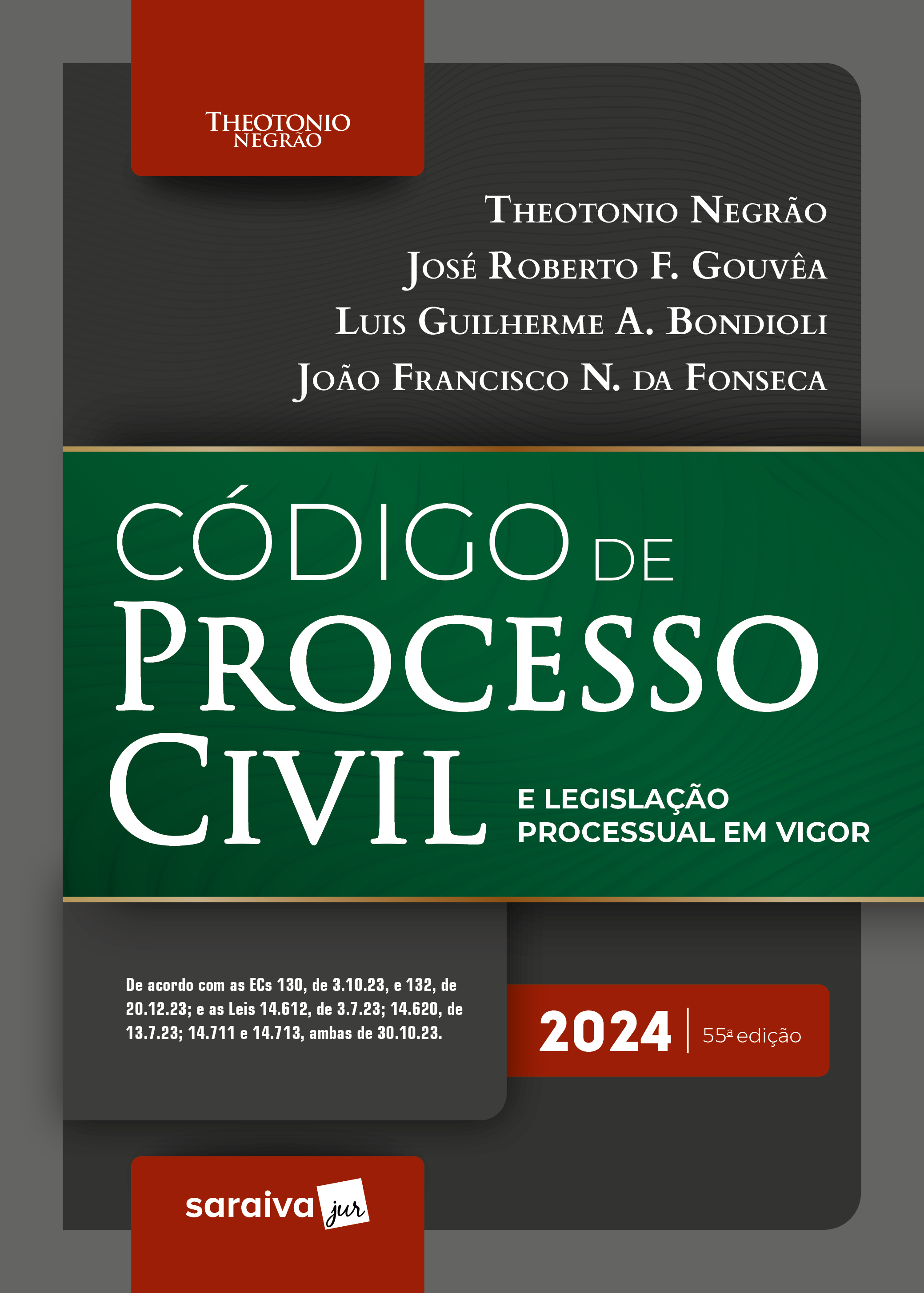 Código de Processo Civil e Legislação Processual Em Vigor - 55ª Edição 2024