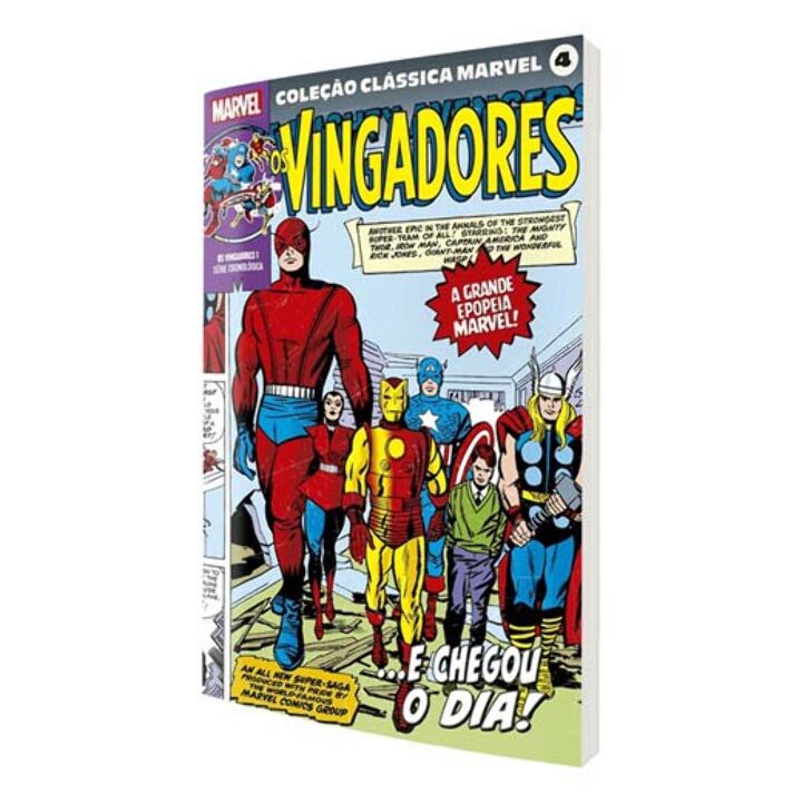 COLECAO CLASSICA MARVEL VOL.04 - VINGADORES VOL.01