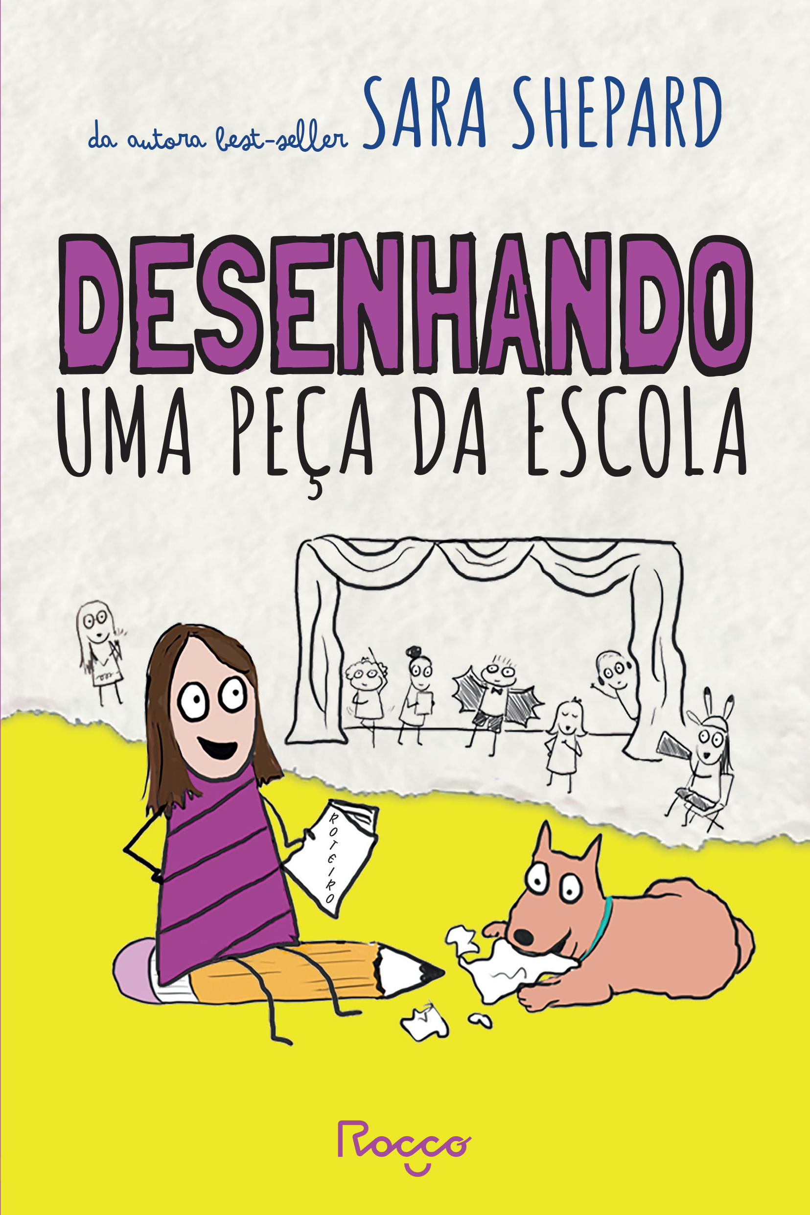 Desenhando uma peça da escola