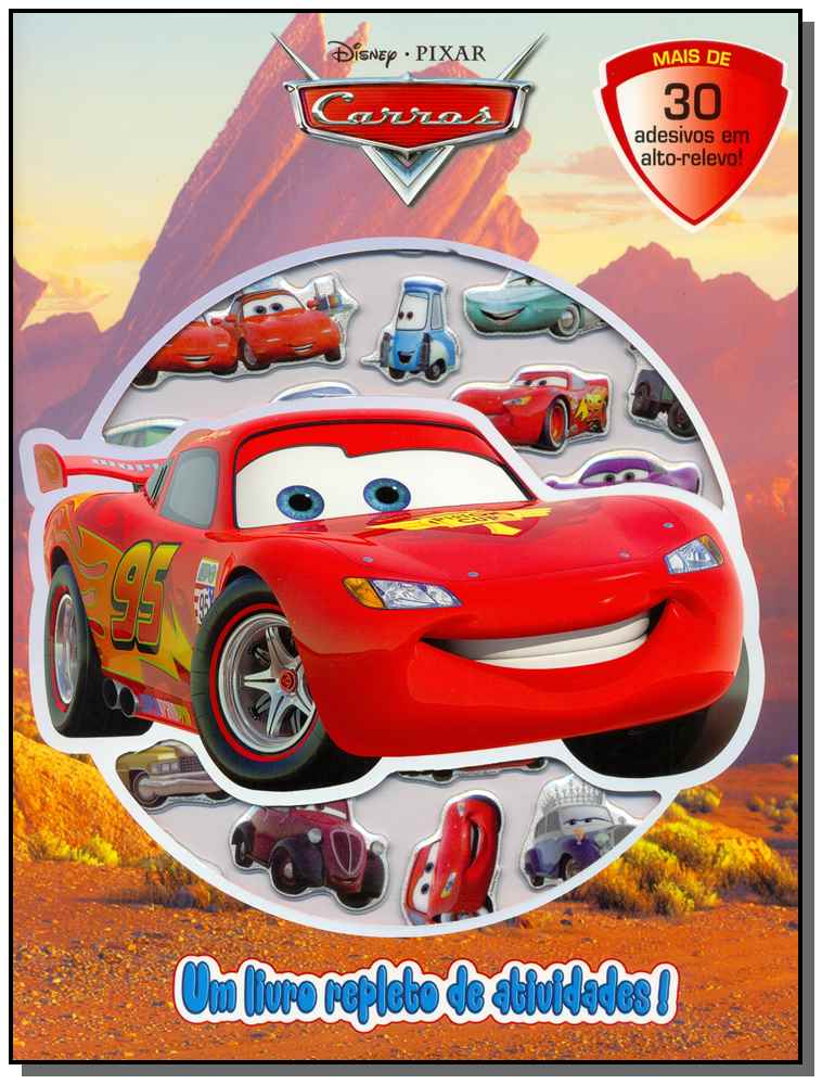 Disney - Adesivos Fofinhos - Carros