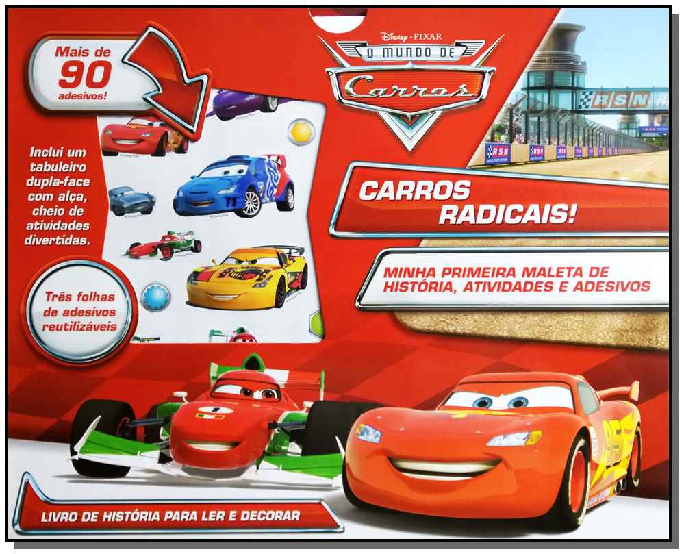 Disney - Maletinhas - Carros Radicais