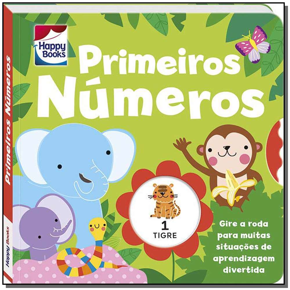 Gire, Combine e Aprenda: Primeiros Numeros