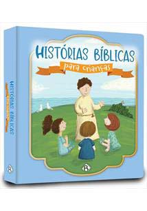 Histórias bíblicas para crianças - (Capa menino almofadada)