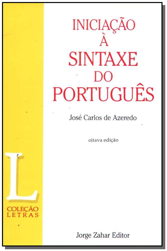 Iniciação à sintaxe do português