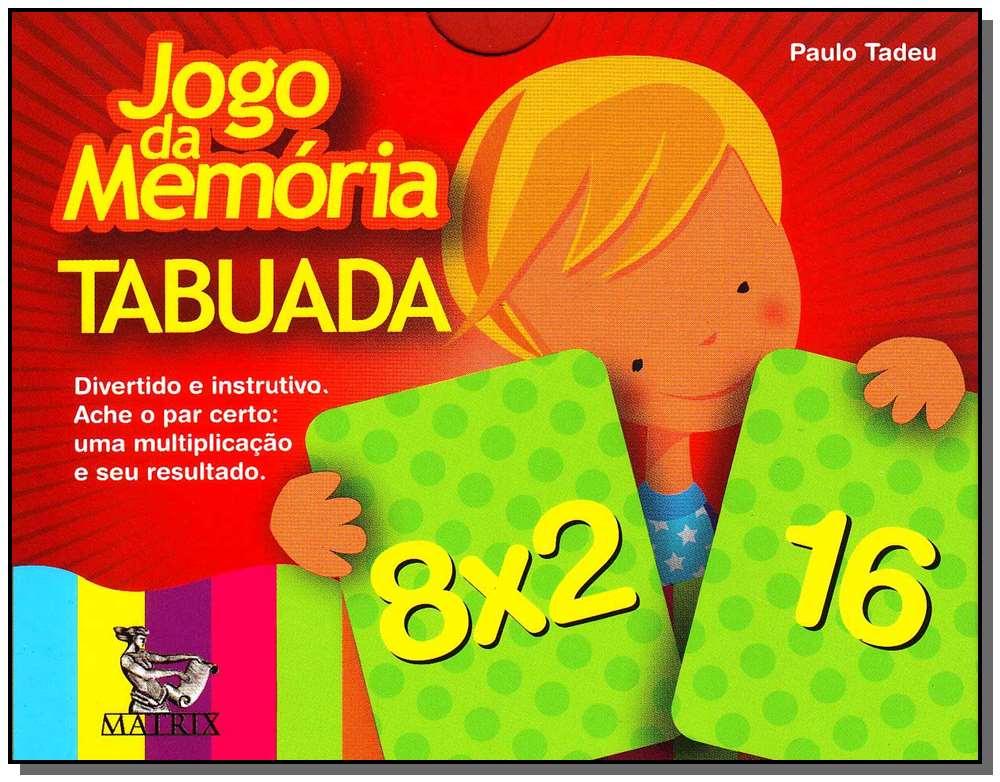 Jogo da memória - tabuada