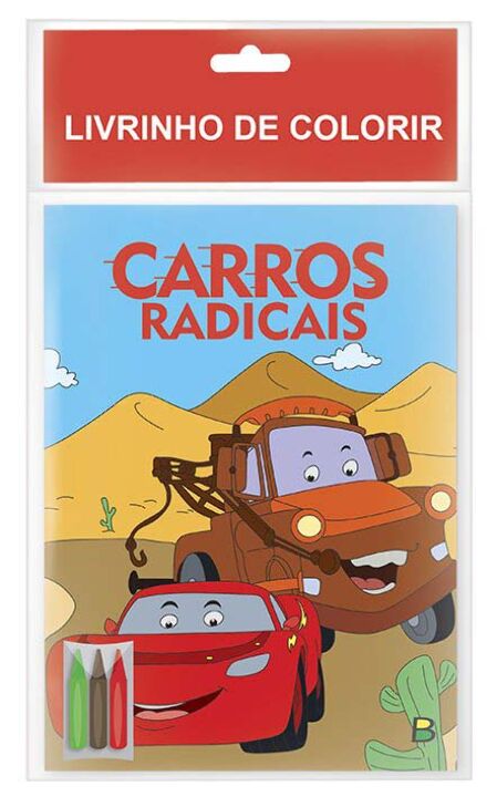 Livrinho de Colorir: Carros Radicais