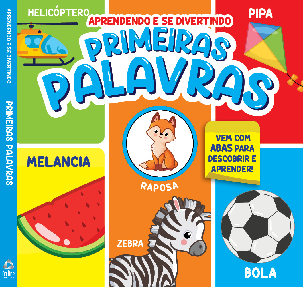 Livro Aprendendo e se Divertindo - Primeiras Palavras
