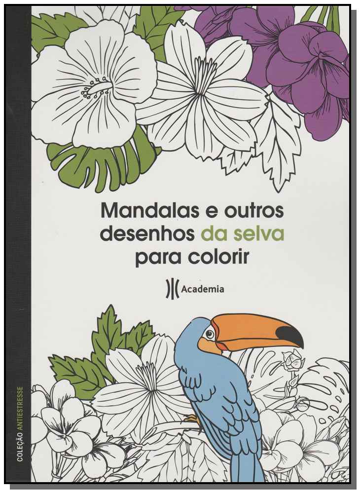 Mandalas e outros desenhos da selva para colorir