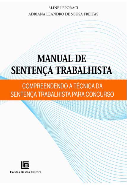 Manual de Sentença Trabalhista