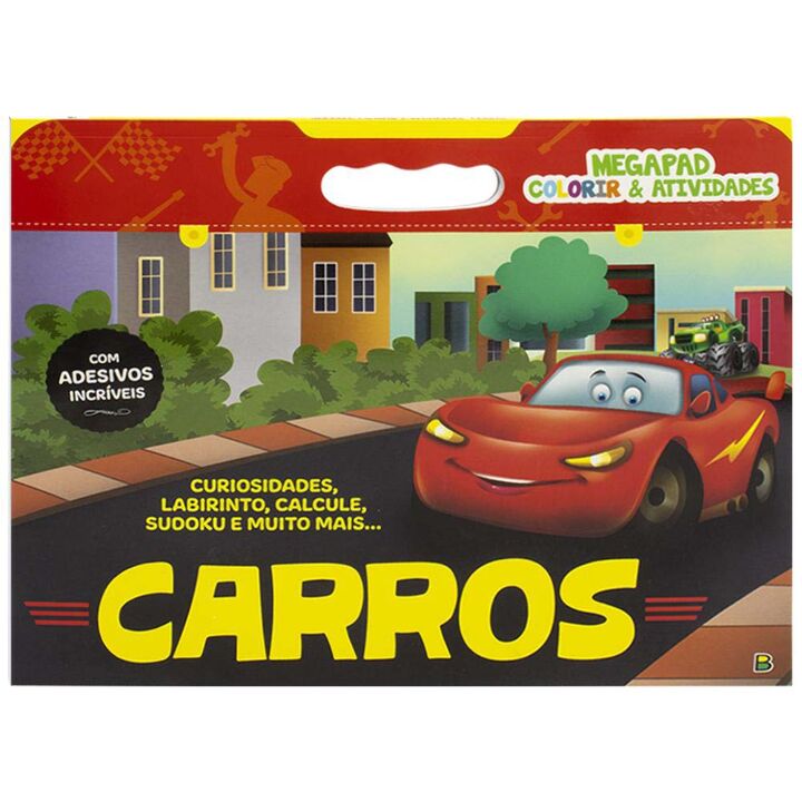 Megapad - Colorir & Atividades: Carros