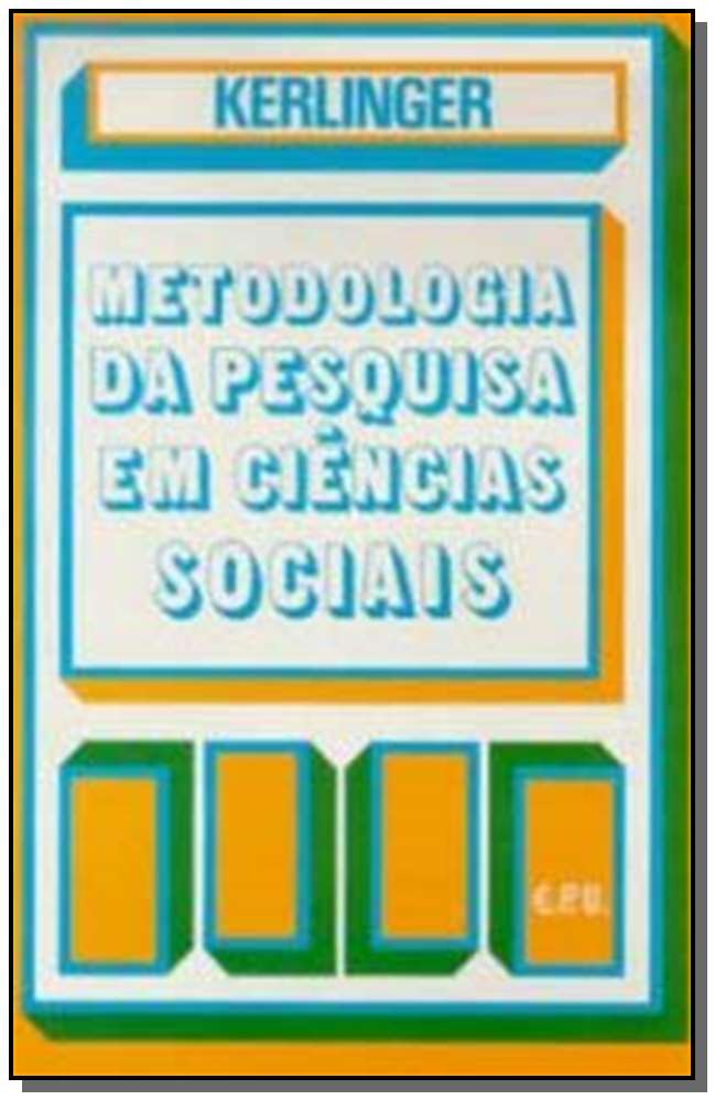 Metodologia da Pesquisa em Ciências Sociais - Um Tratamento Conceitual
