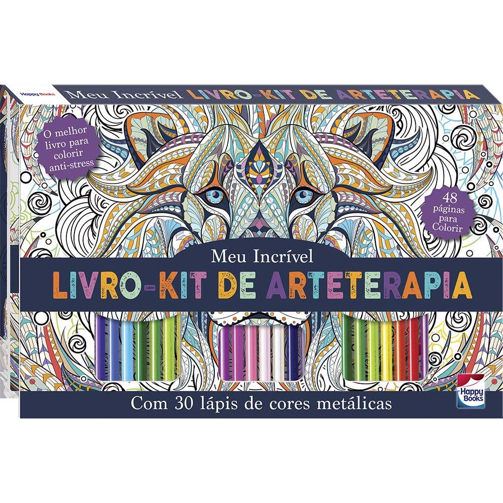 Meu Incrível LIVRO de Arteterapia p/Colorir