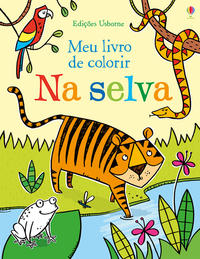 Meu livro de colorir : Na selva