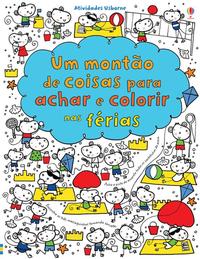 Nas férias : Um montão de coisas para achar e color