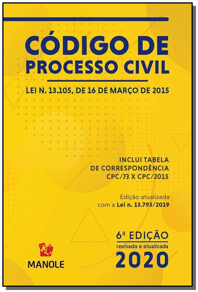 Novo Código de Processo Civil