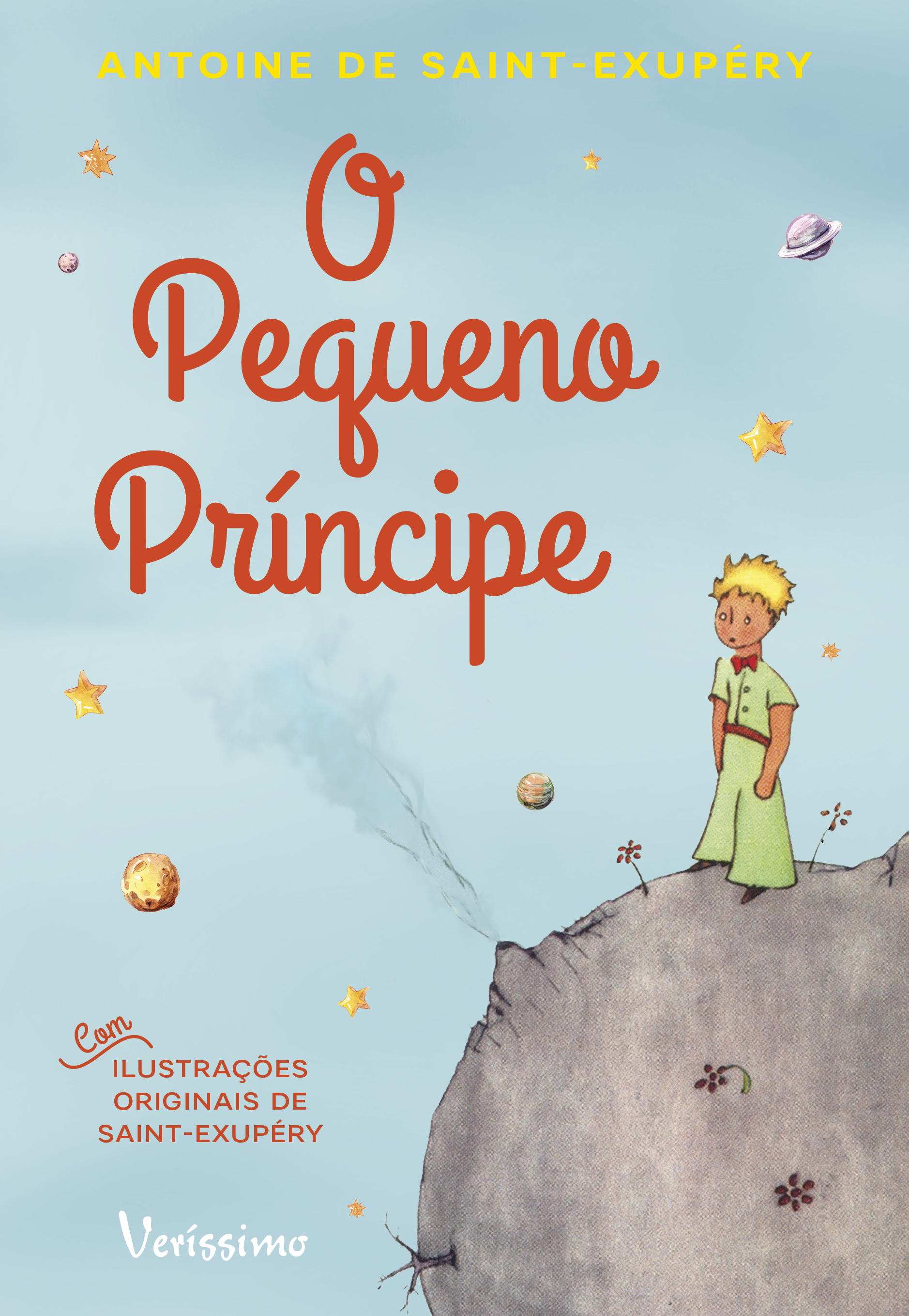 O Pequeno príncipe - Azul pastel