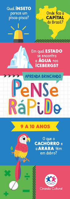 Pense rápido - 9 a 10 anos