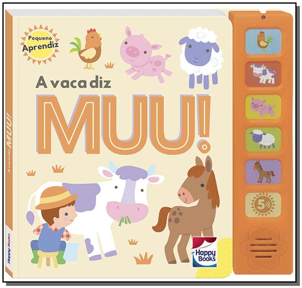 Pequeno Aprendiz-Livros Sonoros:Vaca diz Muu