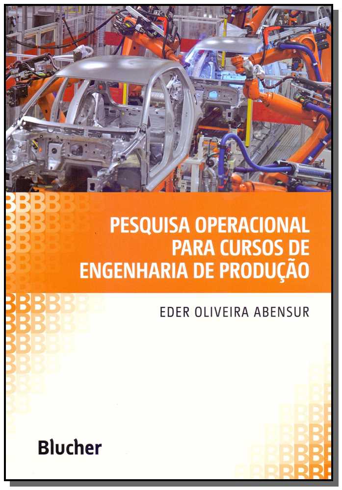 Pesquisa operacional para cursos de engenharia de produção