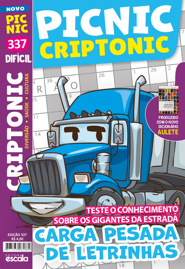 Picnic Criptonic - Carga pesada de letrinhas - Difícil