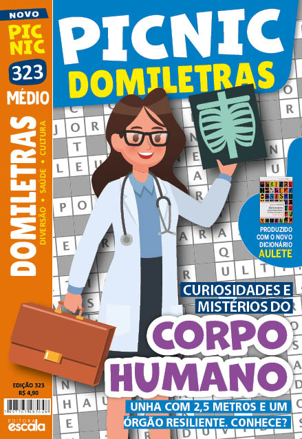 Picnic Domiletras - Corpo Humano - Médio