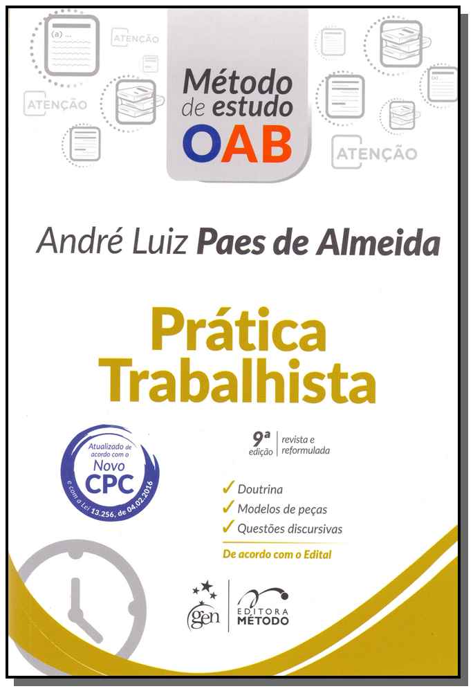 Série Método de Estudo OAB - Prática Trabalhista