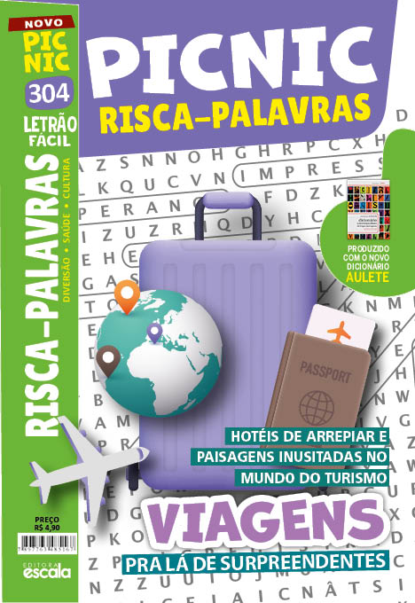 Pic Nic - Risca-Palavras - Letrão Fácil - Viagens
