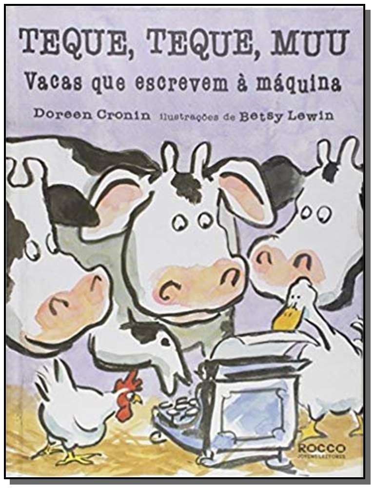 Teque, teque, muu - vacas que escrevem à máquina