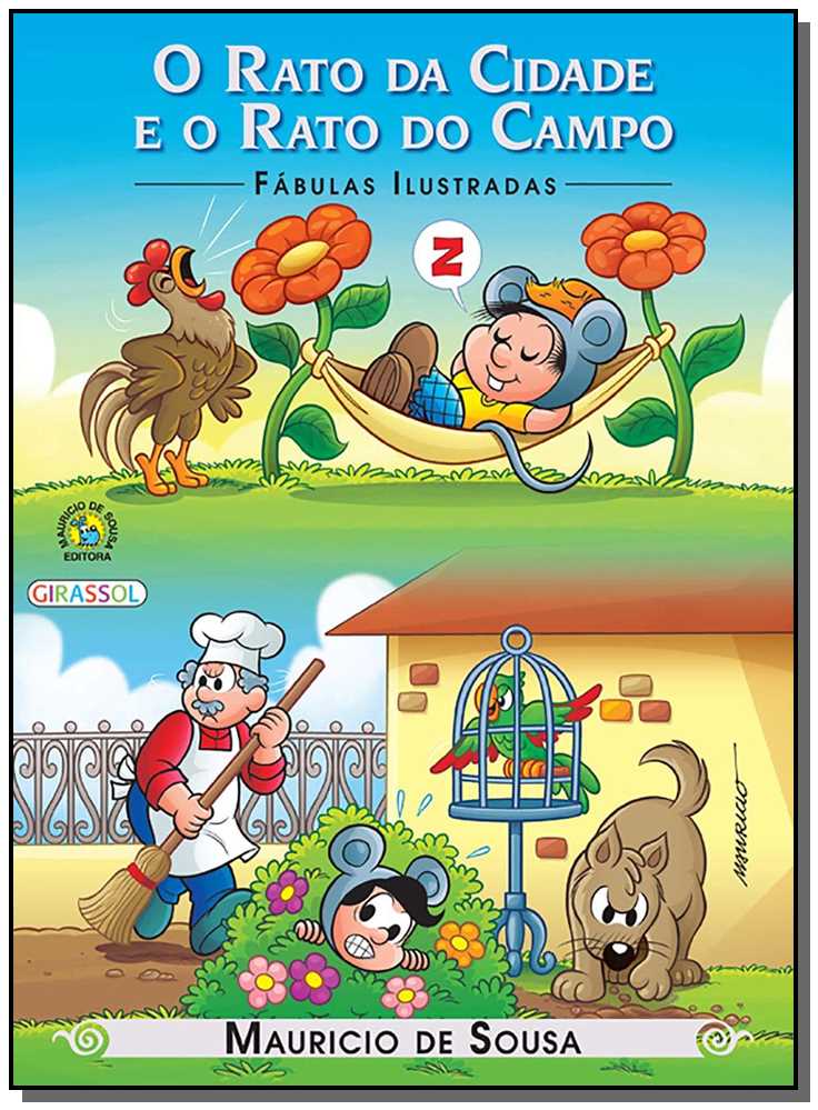 Turma da Mônica - Fábulas Ilustradas - O Rato da Cidade e o Rato do Campo