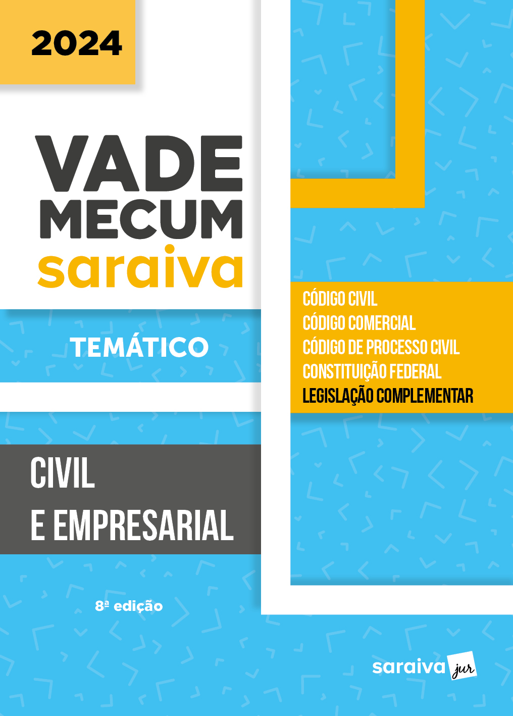 Vade Mecum Civil e Empresarial - Temático - 8ª Edição 2024
