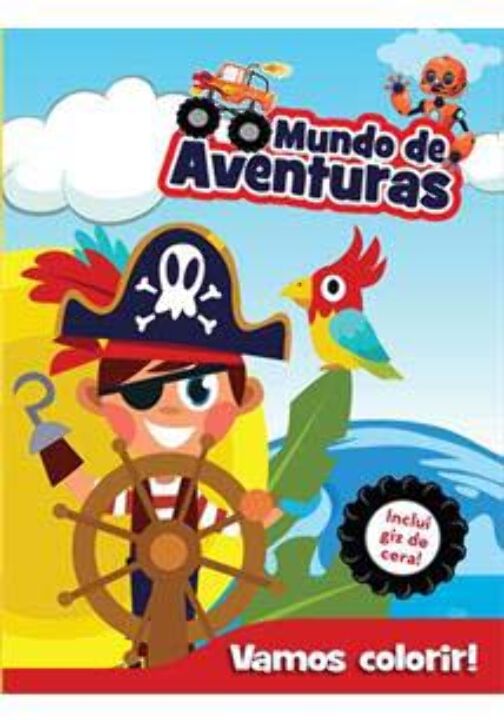 Vamos colorir - Mundo de aventuras