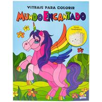 Vitrais Para Colorir - Mundo Encantado