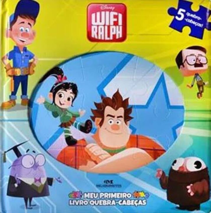 Wifi Ralph – Meu Primeiro Livro Quebra-cabeças